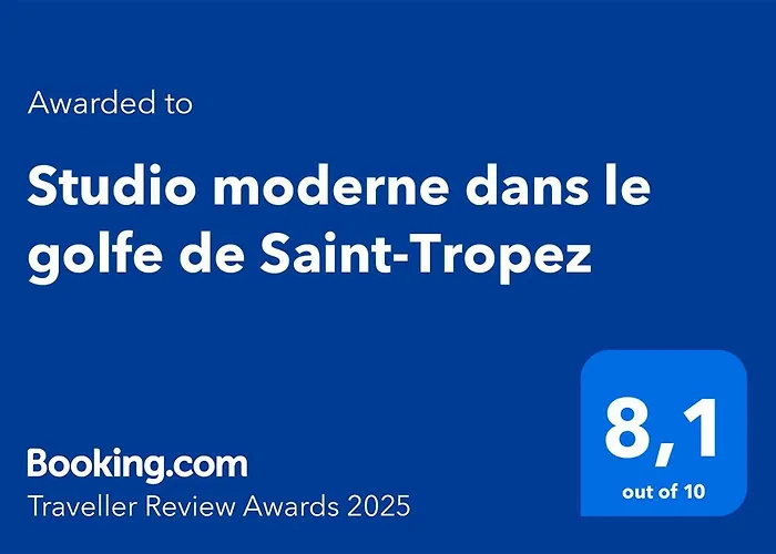 Studio Moderne Dans Le Golfe De Saint-Tropez